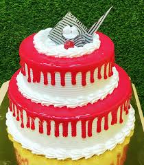 Strawberry Step Cake